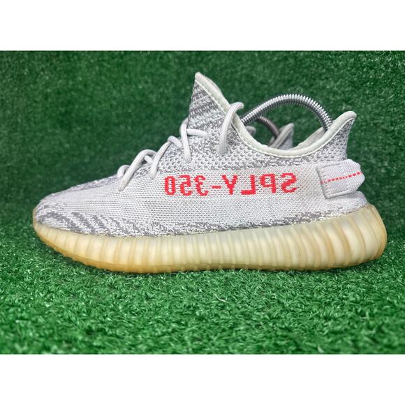 Adidas Yeezy Boost 350 V2 Blue Tint B37571 Mens Size 8 main image 5